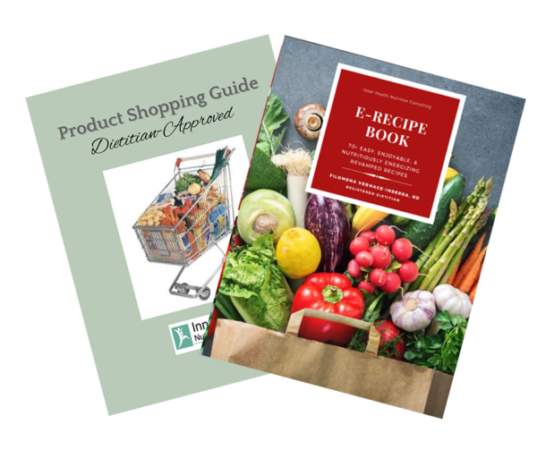 Your Dietitian-Approved Grocery Shopping Guide & Recipe Book Combo [EBOOKS]