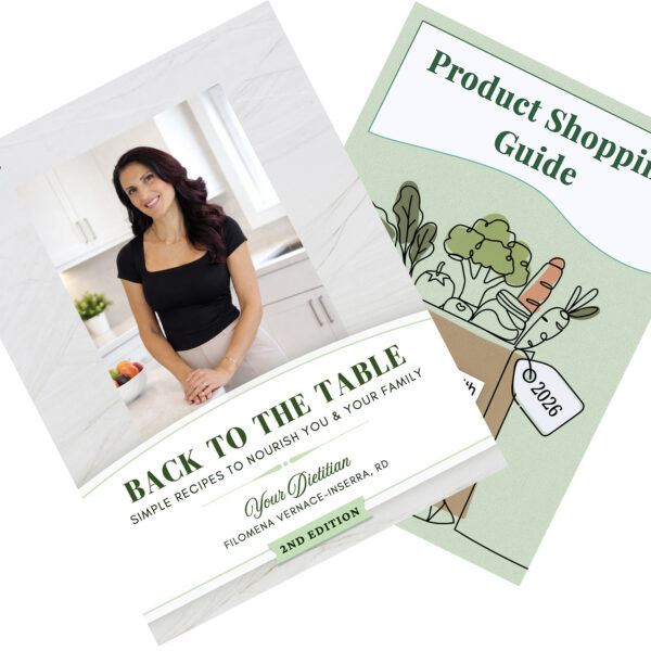 Your Dietitian-Approved Grocery Shopping Guide & Recipe Book Combo [EBOOKS]